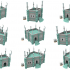 x30 Modular buildings for taletop wargames - Dark City of Myriam Biome image