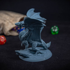 Picture of print of Haldraxion, The Sky Veil Miniature/Statue - Pre-Supported