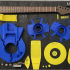 Cateran 3D Printed Electric Guitar Kit print image