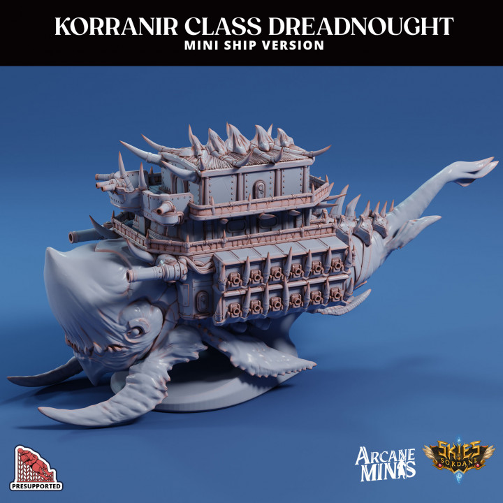 Korranir Class Dreadnought - Mini-Ship's Cover