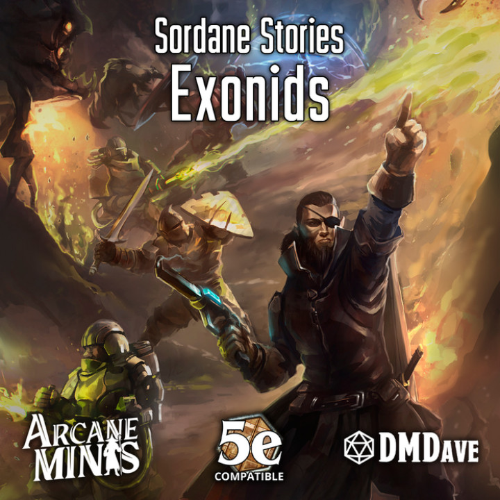 Sordane Stories: Exonids's Cover