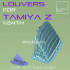 Z 2023 WINDOW LOUVER SET FOR TAMIYA 1-24 Modelkit image