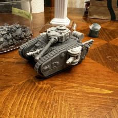 Picture of print of Imperial Galactic "Charlemagne II" Battle Tank
