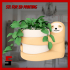 Sloth Planter Pot Organiser image