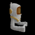 Astronaut Paper Holder Toilet image