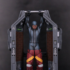 Picture of print of Imperial Star Marine Suiting Up Traveller Miniature