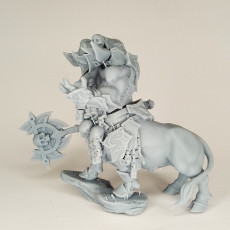 Picture of print of Bull centaur Champion