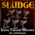 SLUDGE Tallok Mounts (no riders) image