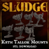 SLUDGE Tallok Mounts (no riders) image