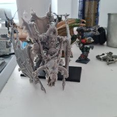 Picture of print of Orc Warlord mounted on Wyvern