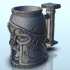 Spartanian soldier dice mug (21) - Can holder Game Dice Gaming Beverage Drink image