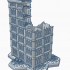 Gothic Ruined Building with Hex Base 49 GRHB049 image