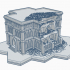 Gothic Ruined Building with Hex Base 53 GRHB053 image
