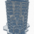 Gothic Ruined Building with Hex Base 59 GRHB059 image