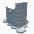 Gothic Ruined Building with Hex Base 64 GRHB064 image