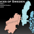 Jigsaw Puzzle Provinces of Sweden image