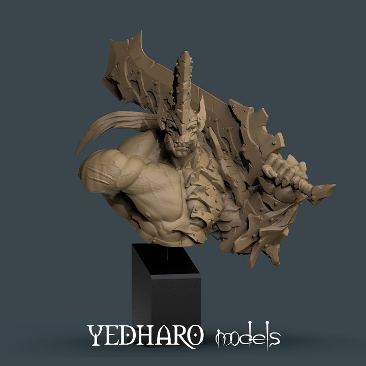 Orc Warlord Bust's Cover