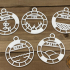 Zodiac Elemental Ornaments | Holiday Decorations image