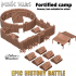 Fortified camp - 15mm for Epic History Battle image