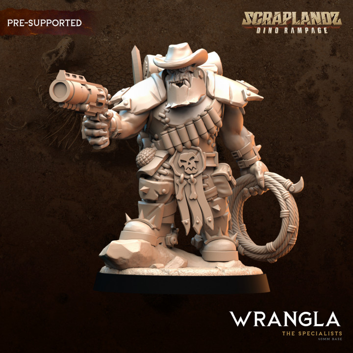 Wrangla - Dark Gods Scraplandz's Cover