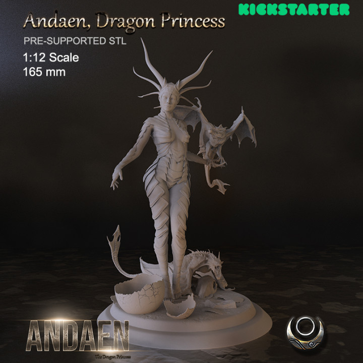 Andaen, the Dragon Princess's Cover
