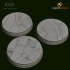 Strata Miniatures - Greek Temple Bases 40mm Round x3 image