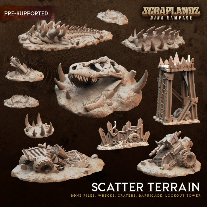 Scatter Terrain - Dark Gods Scraplandz's Cover
