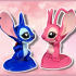 Valentines Stitch and Angel image