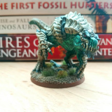 Picture of print of Brute Wyvern Riders (Frostheart Lizardmen)