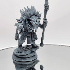 Picture of print of Roskaal the Blind (Frostheart Lizardmen)