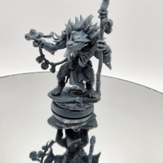 Picture of print of Roskaal the Blind (Frostheart Lizardmen)