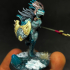 Skaala - Lizard Pinup (Frostheart Lizardmen) print image