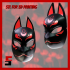 Kitsune mask Japanese Fox Masks image
