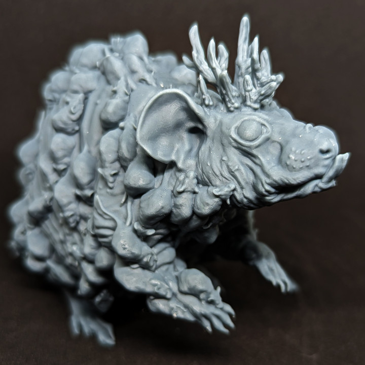 3D Printable The Rat King by Dillon Olney