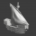 Medieval ship - combined war-/transportship image