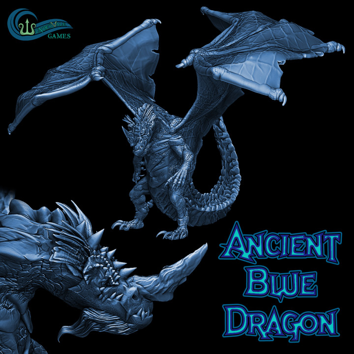 Ancient Blue Dragon's Cover