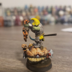 Picture of print of Swamp Goblin Boss - Highlands Miniatures