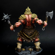 Picture of print of Rhuvar, Mutant Barbarian