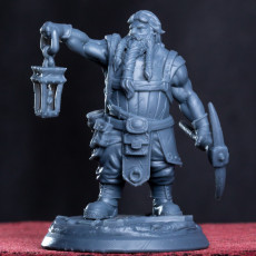 Picture of print of Dwarf Miner 01 - NPC