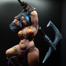 Picture of print of Thitania the Barbarian v2 - Figure scale