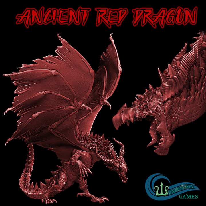 Ancient Red Dragon's Cover