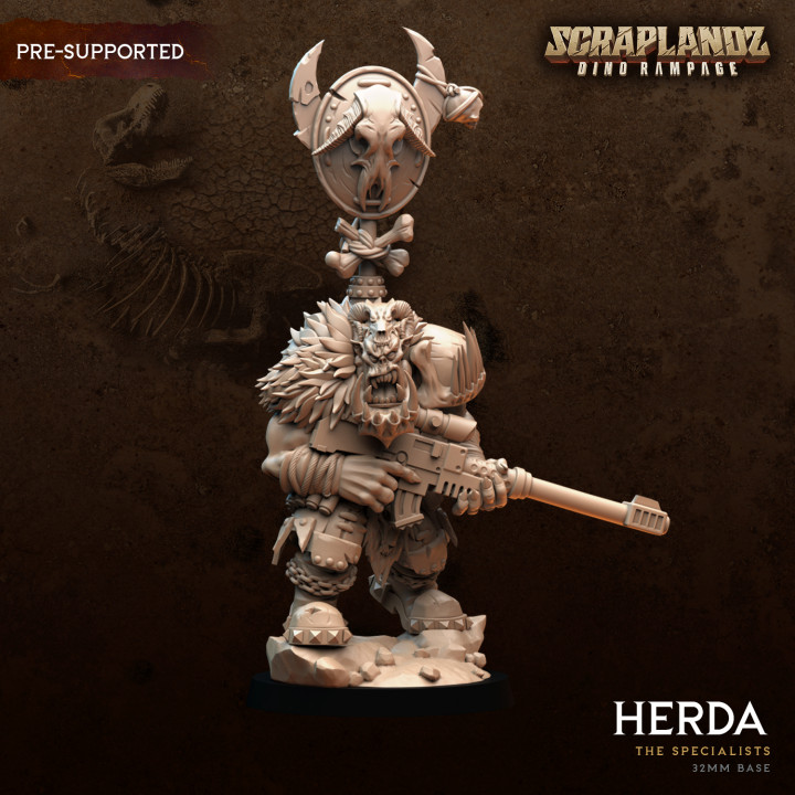 Herda - Dark Gods Scraplandz's Cover