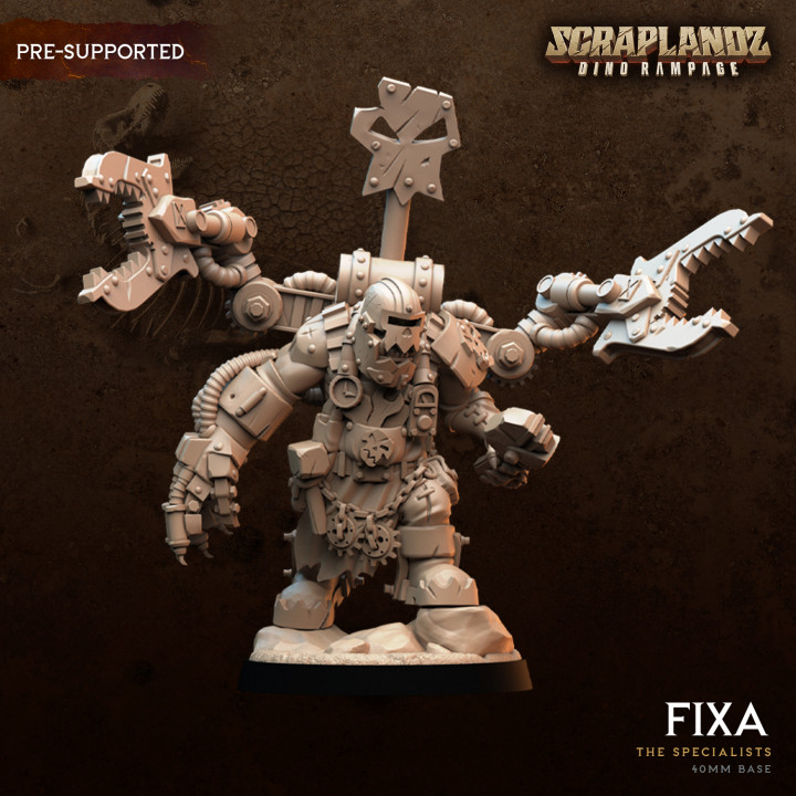 Fixa - Dark Gods Scraplandz's Cover