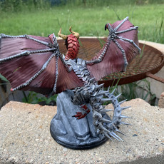 Picture of print of Dragon Lord - Tevrond, The Devastator | PRESUPPORTED | Dragons of The Lodge | Children of the Flame Part 3