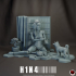 H1N4, The Cyborg Geisha | Diorama (pre-supported!) image