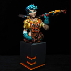 Picture of print of Kim the Mechanic - (Pre-Supported)