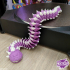 Articulated Purple Worm image