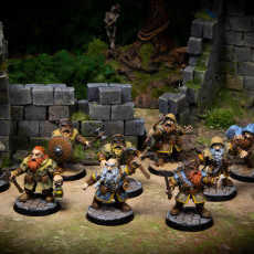 Picture of print of [FEBRUARY 2023 RELEASE]  Hill dwarves warband