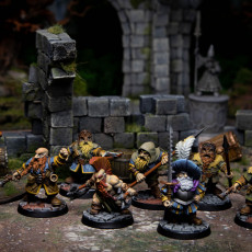 Picture of print of [FEBRUARY 2023 RELEASE]  Hill dwarves warband