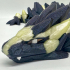 Gemstone Dragon, Print in Place, Articulated Dragon image
